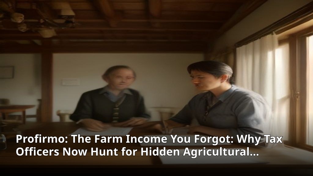The Farm Income You Forgot: Why Tax Officers Now Hunt for Hidden Agricultural Wealth