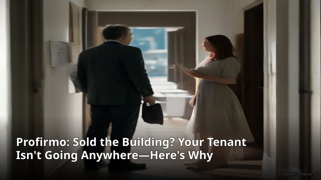 Sold the Building? Your Tenant Isn't Going Anywhere—Here's Why