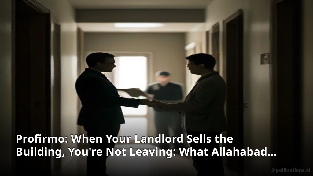 When Your Landlord Sells the Building, You're Not Leaving: What Allahabad High Court Just Clarified