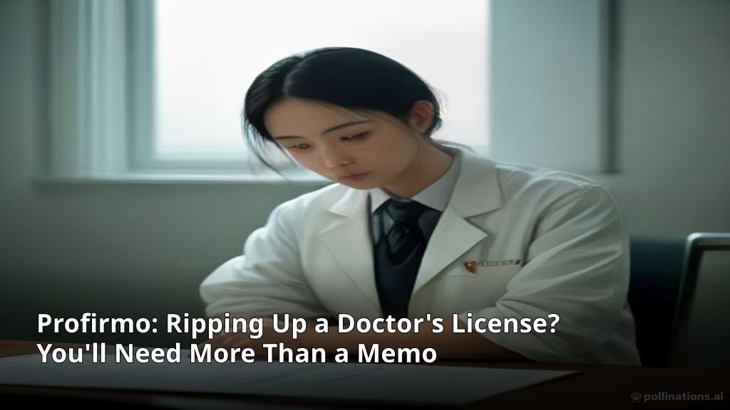 Ripping Up a Doctor's License? You'll Need More Than a Memo