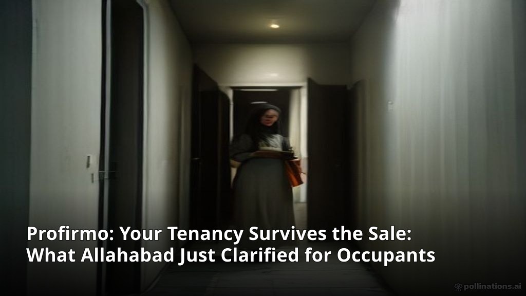 Your Tenancy Survives the Sale: What Allahabad Just Clarified for Occupants